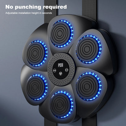 Smart Music Boxing Machine Boxing Training Wall Target Adult Children Sports Fitness Boxing Trainer Home Punching Equipment