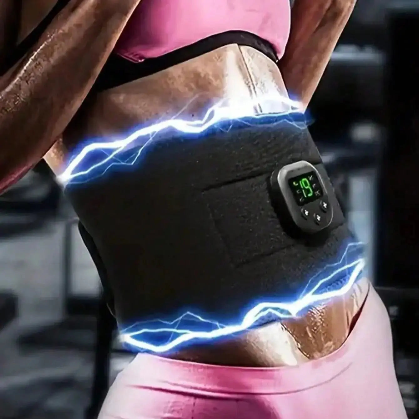 Waist Massager, Portable USB Charging Shaping Device, Electric Arm, Hip, Leg Training Device, Shaping Belt, Fitness Massager