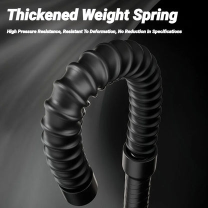 2Pcs Strength Training Bat Ergonomic Fitness Grip Biceps Triceps Strengthener Spring Arm Expander Muscle Trainer Swinging Rope