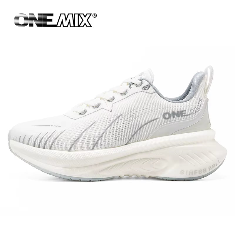 White Road Running Shoes for Men Air Cushion Outdoor Sport Shoes Male Trainers Summer Jogging Shoes Women Footwear