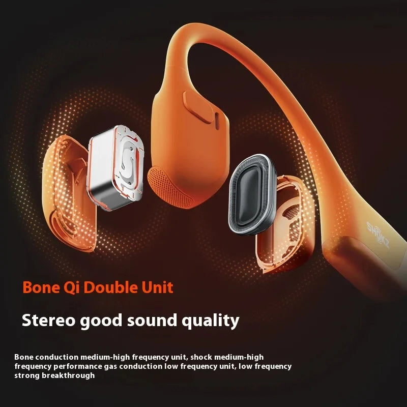 Original  Openrun Pro 2 S820 Bone Conduction Earphone Kipjoge Jointly Signed Wireless Bluetooth Waterproof Sports Open Ear