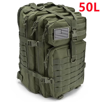 30L/50L Man Tactical Backpacks for Hunting Outdoor Traveling Bag Camping Equipment Back Pack Hiking Travel Backpack EDC Molle