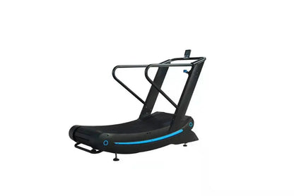 Srjoin Commercial Curved Treadmill - Silent and Compact Design for Home and Studio Use